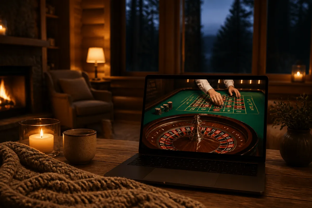 Casinostugan – livelobby och villkor – illustration