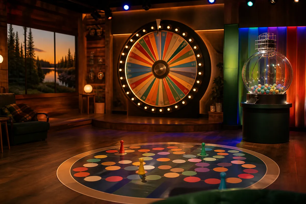 Game shows live – Monopoly Live, Funky Time och fler – illustration